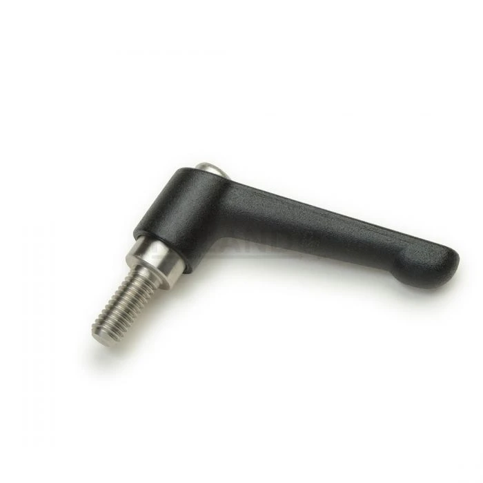 Lever Lg. 30mm, Stud Thread M5, Stud Lg. 16mm, Zinc Lever, SS Inserts