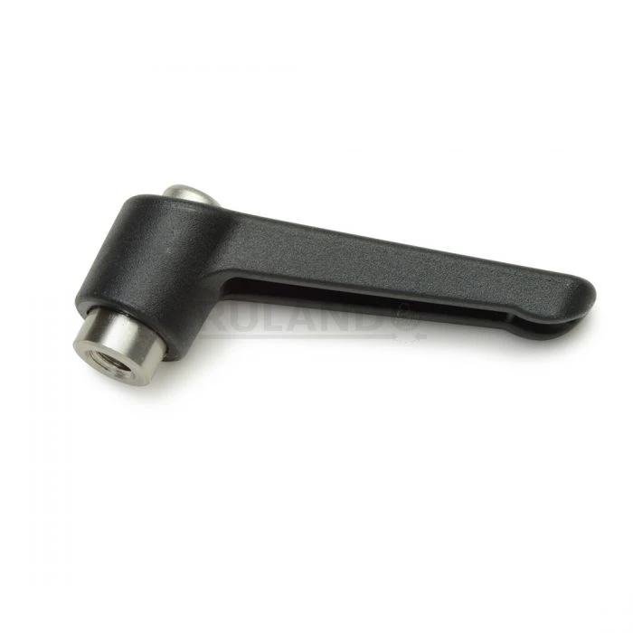Lever Lg. 45mm, Tapped Hole #10X32, Plastic Lever, SS Inserts
