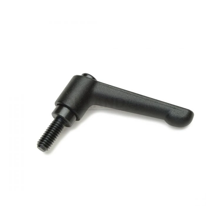 Adjustable Clamping Handle, With 78mm Handle, M10 Threaded Stud, 20mm Stud Length