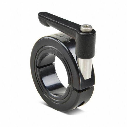 RULAND MANUFACTURING LV-MCL-24E-F Quick Clamping Shaft Collar, 1 1/2 Inch Bore Dia, Round, Carbon Steel, Zinc | CT9JUX 805PL9