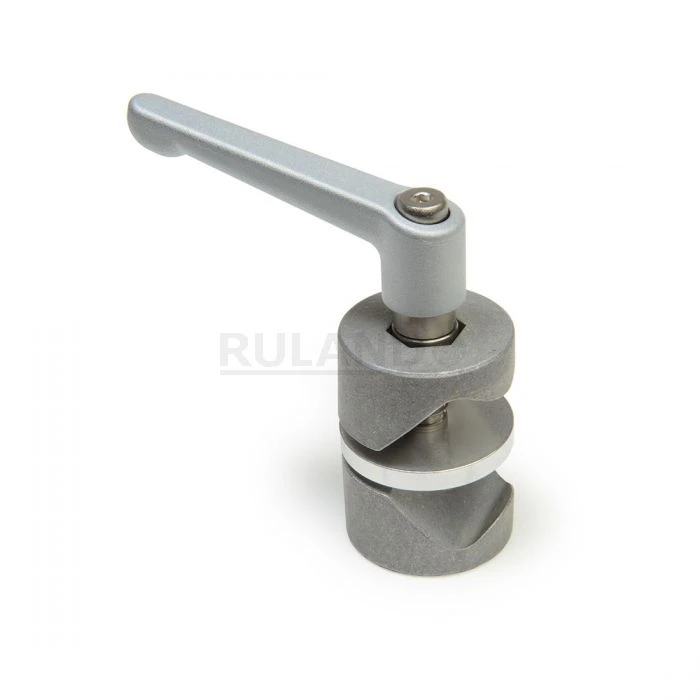 Clamp 10mm, Ht. 90mm, Lever Lg. 63mm, Aluminum