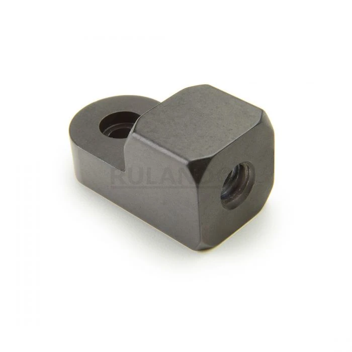 Wd./Ht. 16mm, Lg. 30mm, Black Anodized Aluminum