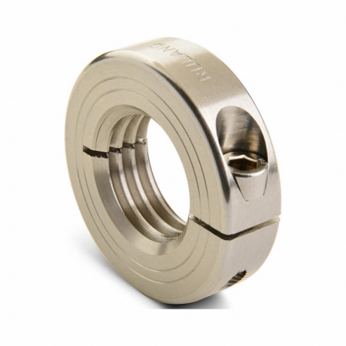 RULAND MANUFACTURING MTCL-16-2-SS-LH Threaded Shaft Collar, 1 Piece, Metric, Threaded, Clamp On, 13 mm Collar Wide | CT9NDH 805H27