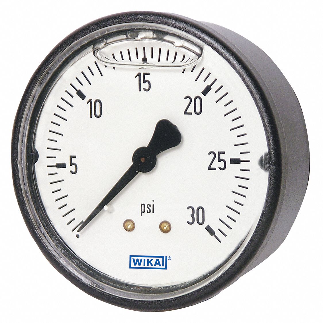 RWM 113.13.25.5000.B Pressure Gauge, 30 Inch Hg VAC To 0 Range, 1/4 MNPT, +/-3-2-3% Gauge Accuracy | CH6TFU 448M52