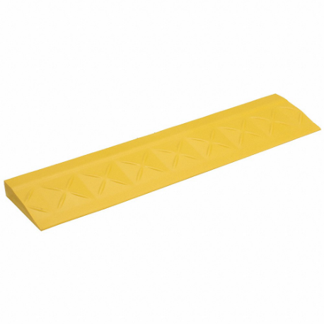 SAFE FLEX A3-Y Ramp Edge, Ramp Edge, 4 Inch X 18 Inch Size, Safe-Flex Floor System, Diamond Grid, Yellow | CT9QUW 33VL86