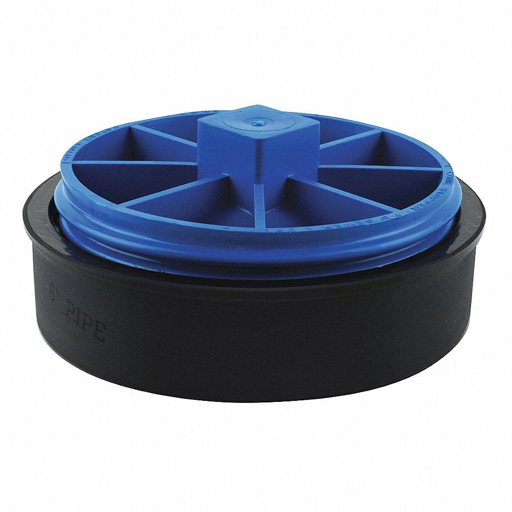 SAFE T SEAL MTP602 Test Plug, Raised Square, Inside Pipe, 6 Inch Pipe, Natural Rubber Plug | CT9QWQ 420H69