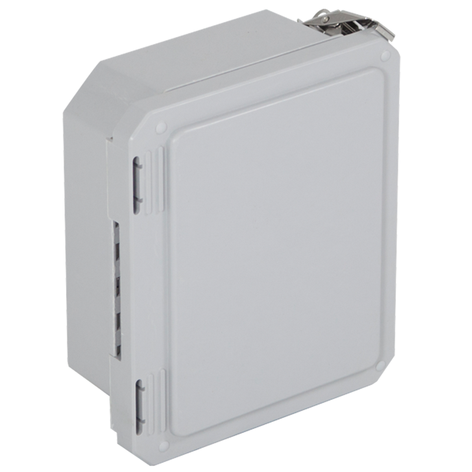 Fiberglass Enclosure, 8 x 6 x 4 Inch Size, Opaque