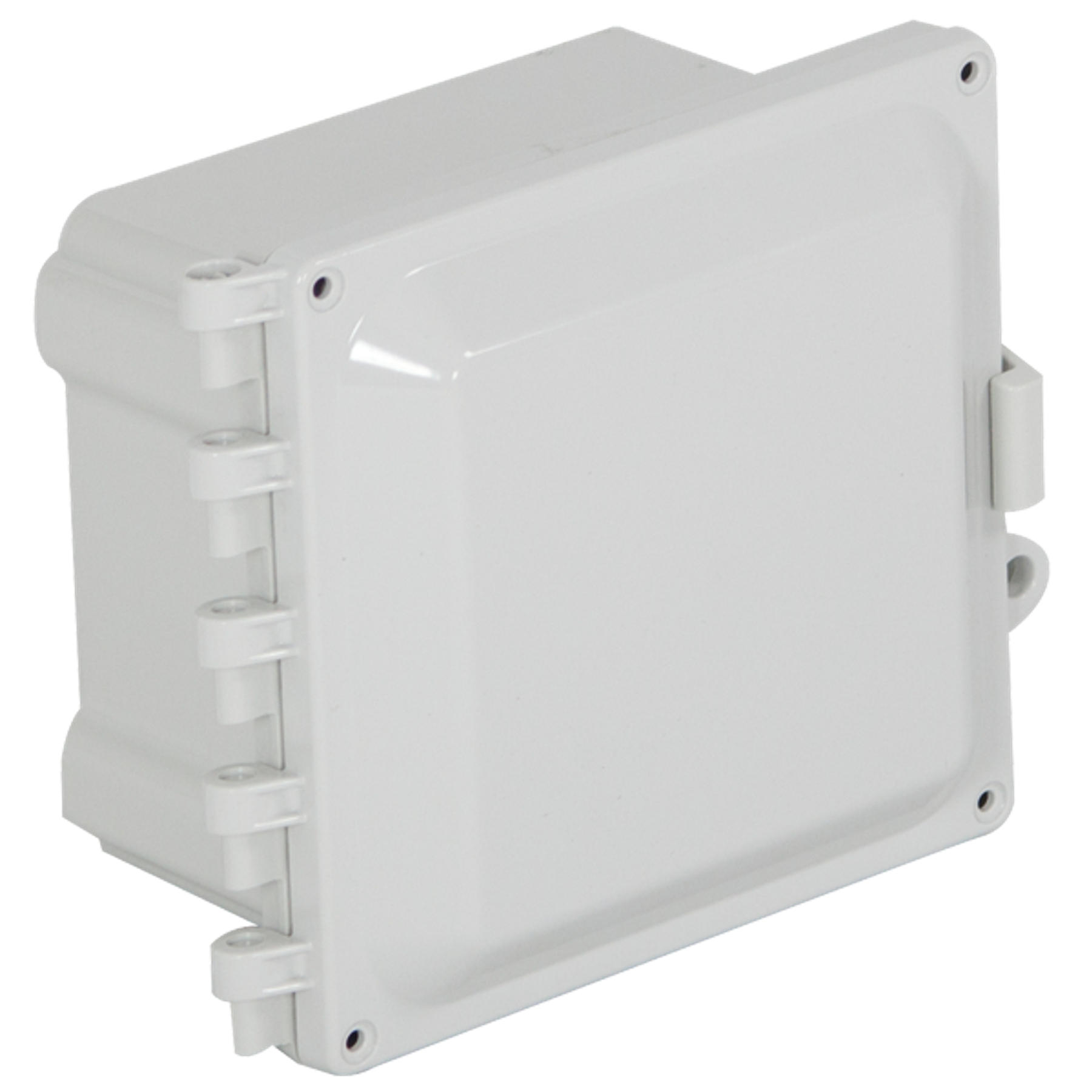 Polycarbonate Enclosure, 6 x 6 x 5 Inch Size, Opaque