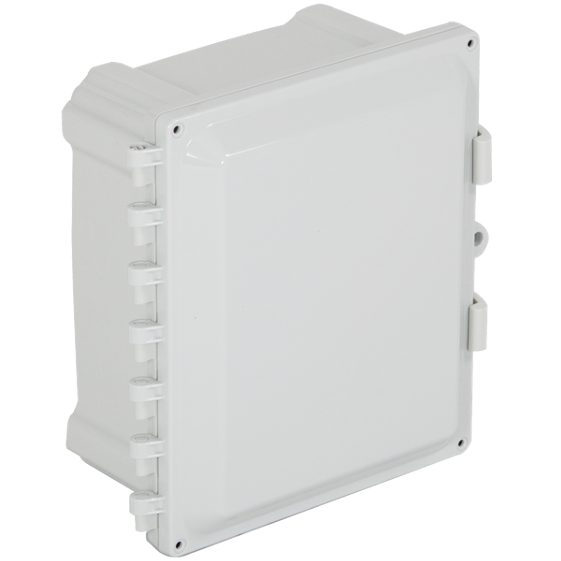 Polycarbonate Enclosure, 10 x 10 x 6 Inch Size, Opaque