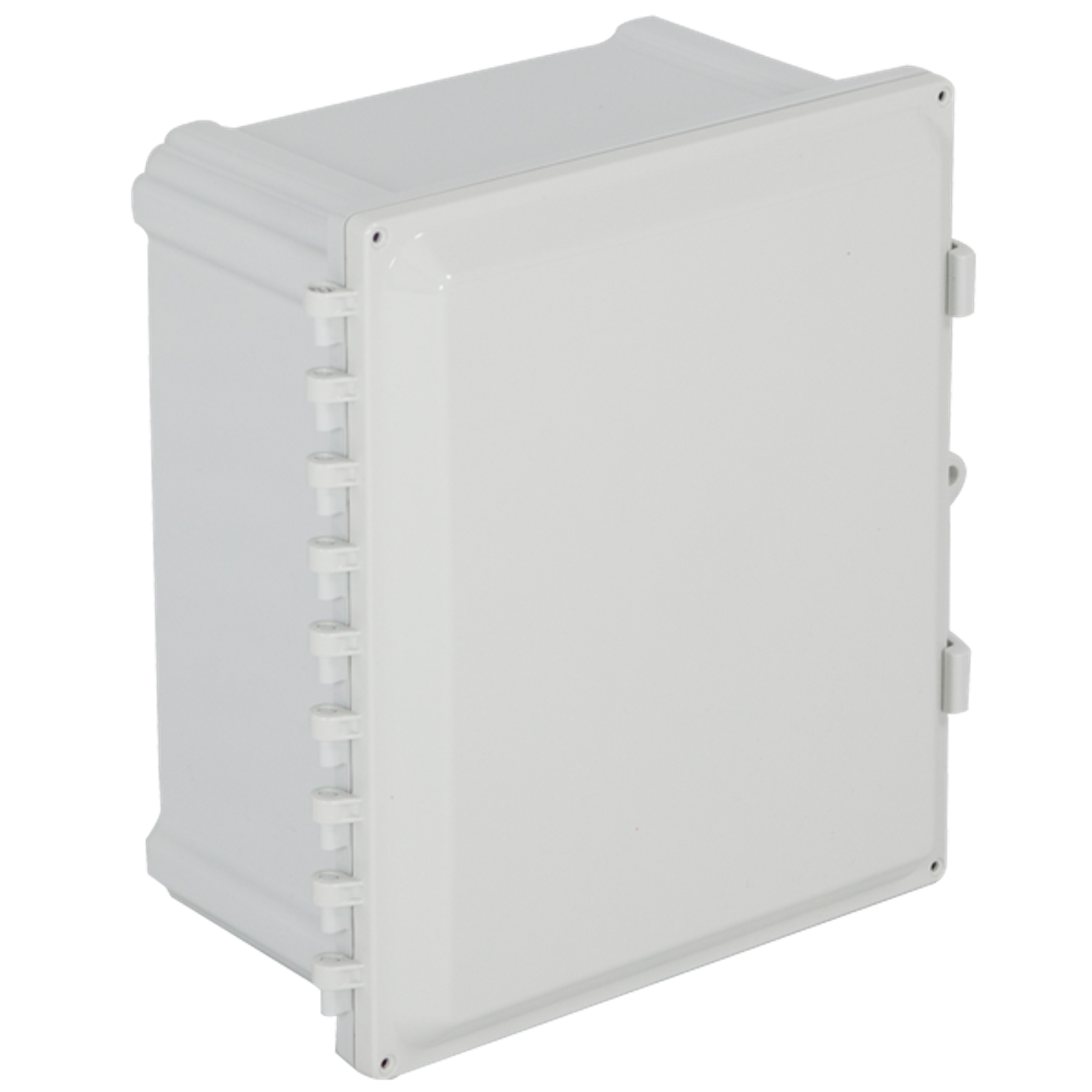 Polycarbonate Enclosure, 14 x 12 x 7 Inch Size, Opaque