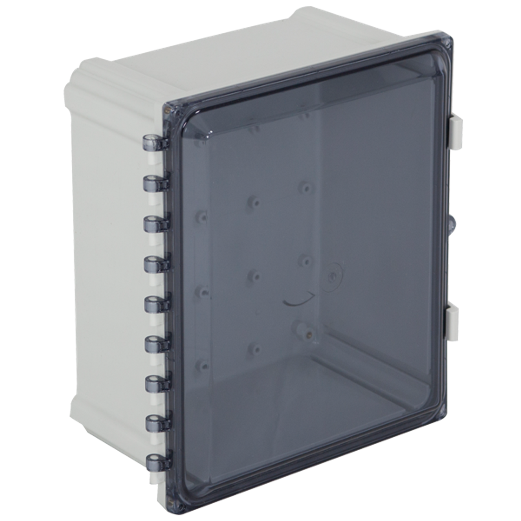 Polycarbonate Enclosure, 14 x 12 x 7 Inch Size, Tinted