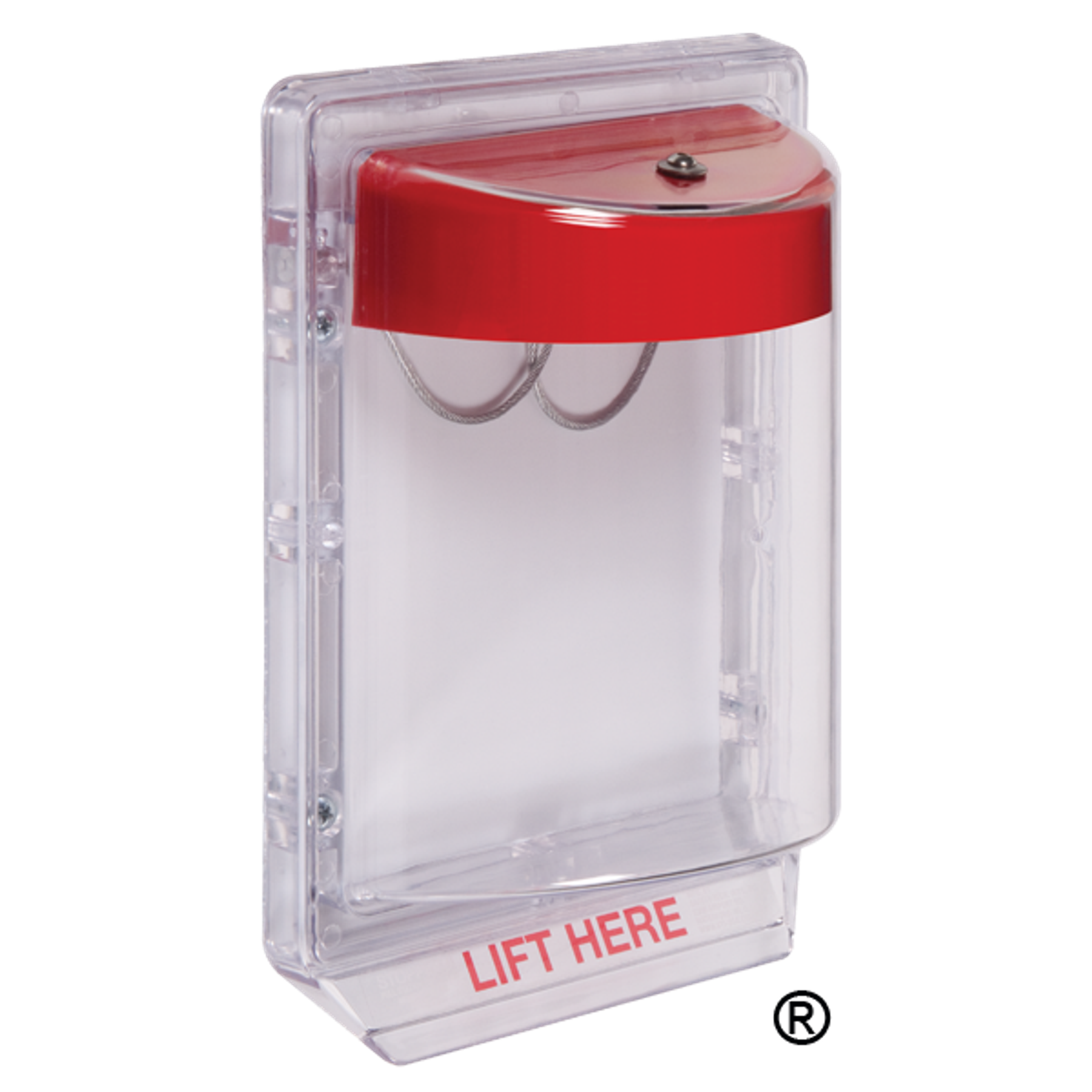 Fire Alarm, Without Horn, Red Horn Housing