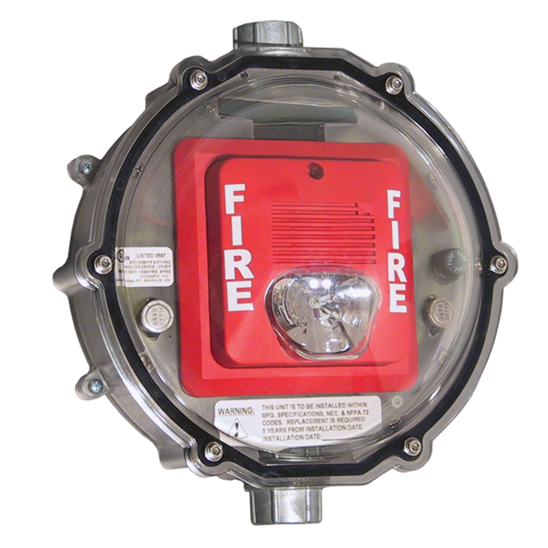 SAFETY TECHNOLOGY INTERNATIONAL Audible Device Covers and Guards
