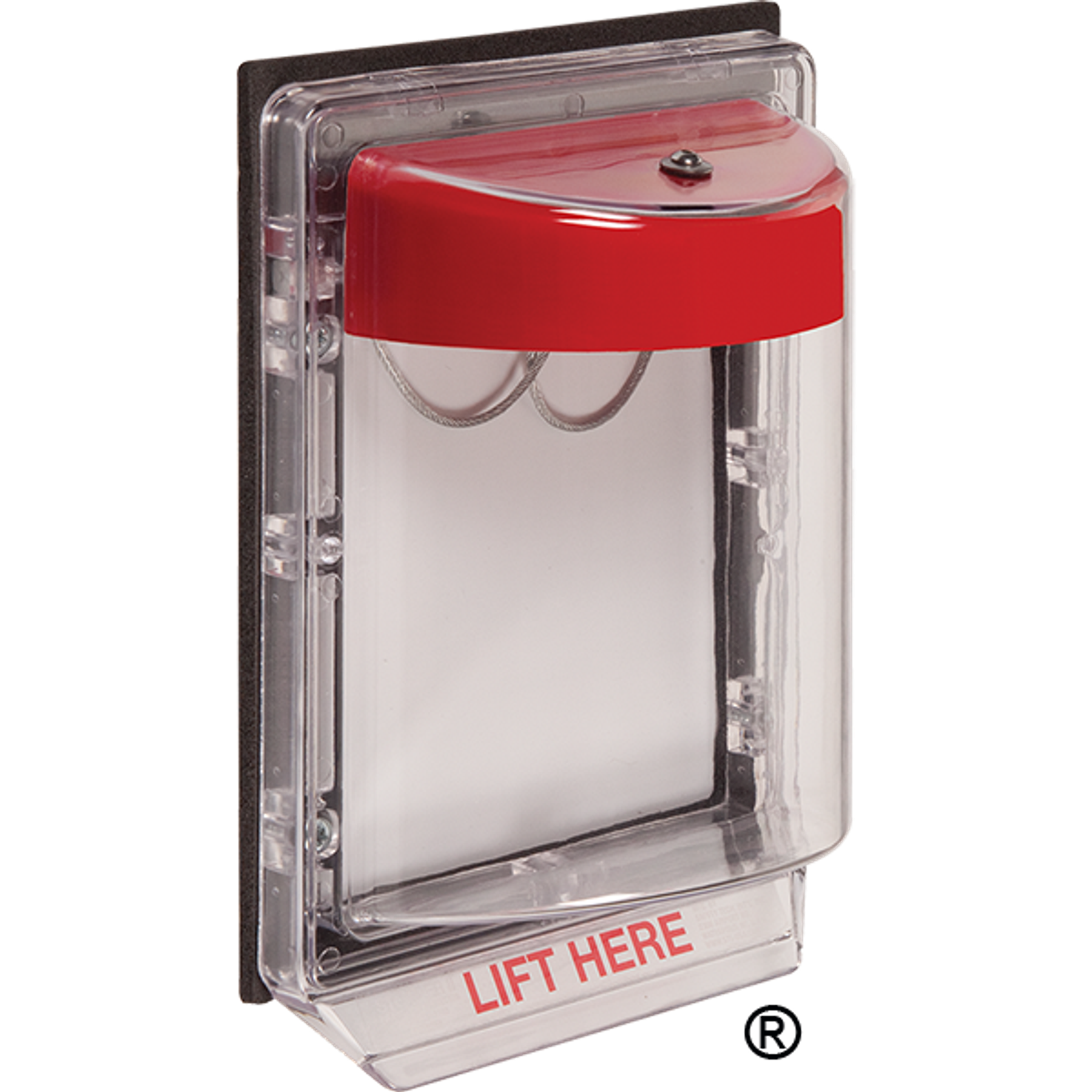 Protective Cover, Without Horn Flush Mount, Red Horn Housing