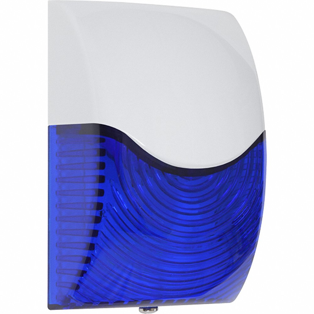 Siren/Strobe, Select-Alert, Rectangle, Blue