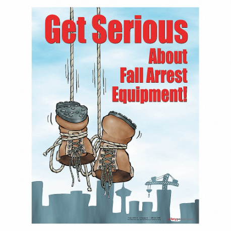 SAFETYPOSTER P2921 Safety Poster, 22 X 17 Inch Nominal Sign Size, English | CT9RAY 35LG87