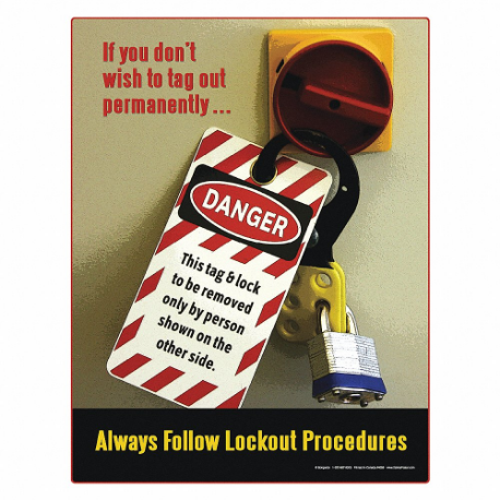 SAFETYPOSTER P4659 Safety Poster, 22 X 17 Inch Nominal Sign Size, English | CT9QZW 35LG48