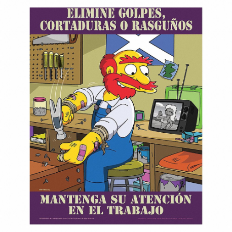 SAFETYPOSTER S1136-SP