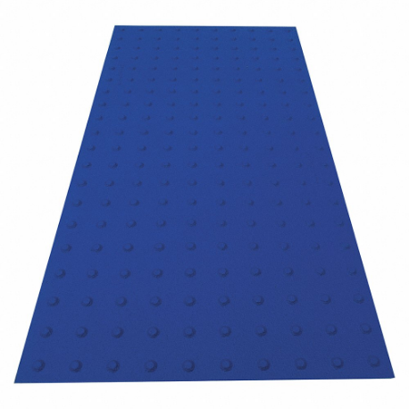 SAFETYSTEPTD SSTDRU2X423505 ADA Warning Pad, Asphalt/Concrete, Surface Applied, Flex Cement, 4 ft Length | CT9RFA 52JD05
