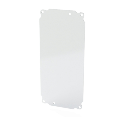 SAGINAW SCE-12P6 Subpanel, Carbon Steel, White, Powder Coat Finish | CV6WWV