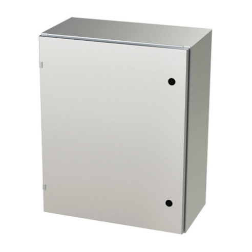 SAGINAW SCE-30EL2412SS6LP Enclosure, 30 x 24 x 12 Inch Size, Wall Mount, 316L Stainless Steel, #4 Brush Finish | CV6QZG