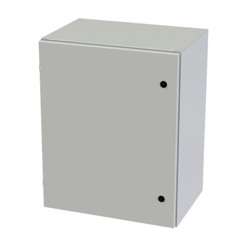 Enclosure, 30 x 24 x 16 Inch Size, Wall Mount, Carbon Steel, Ral 7035 Light Gray