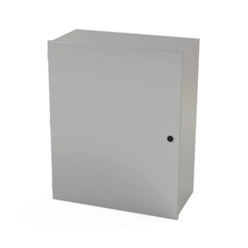 SAGINAW SCE-30N2412LP Enclosure, 30 x 24 x 12 Inch Size, Wall Mount, Carbon Steel, Ansi 61 Gray | CV6RBH