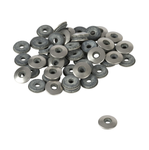 SAGINAW SCE-BSW19SS Sealing Washer, Replacement, Carbon Steel/Neoprene, Pack Of 50 | CV6XWV