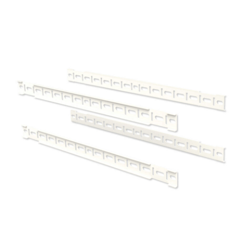 Enclosure Panel Support, 29.2 Inch Length, Carbon Steel, White