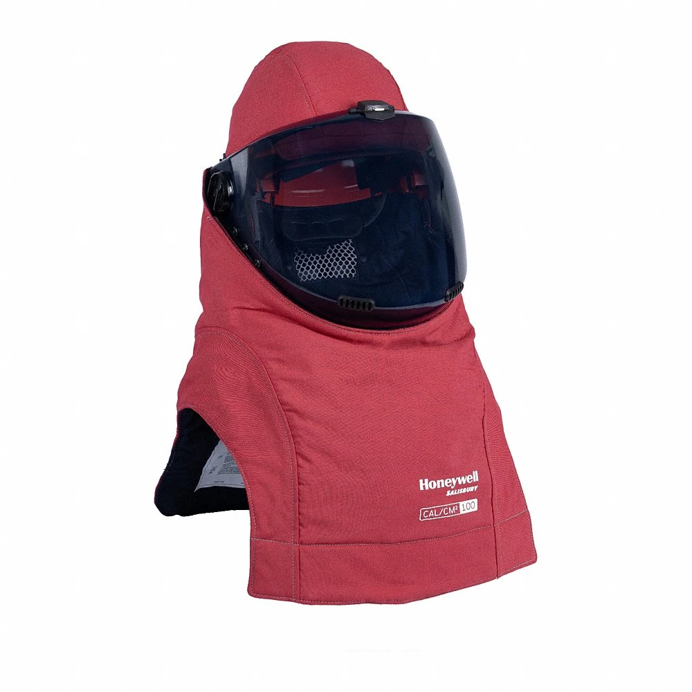 Arc Flash Hood, Face Shield Fitted, 100 cal/sq cm