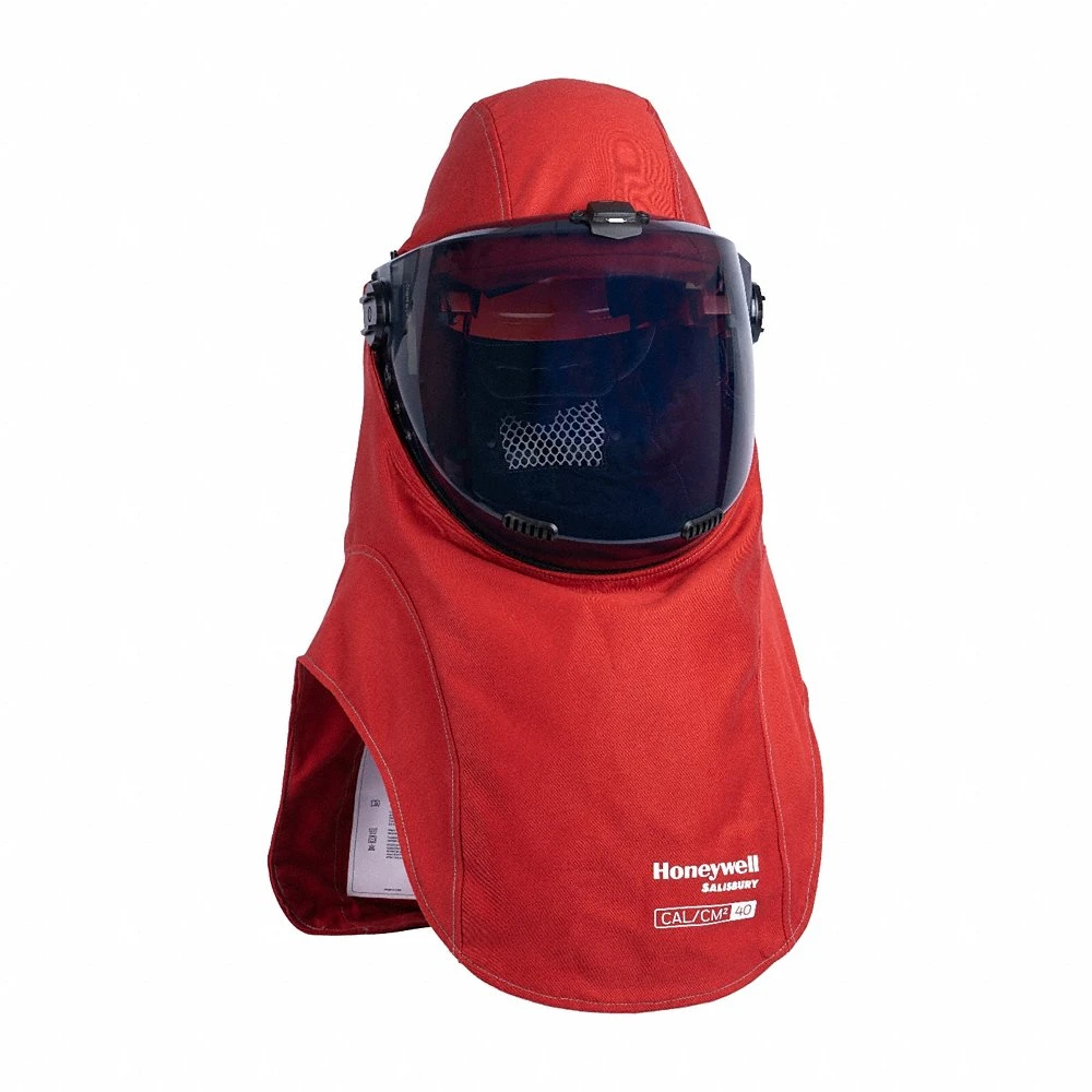 Arc Flash Hood, Face Shield Fitted, 40 cal/sq cm