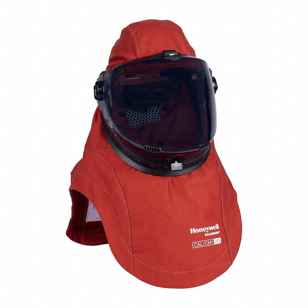 Arc Flash Hood, Face Shield Fitted, 20 cal/sq cm