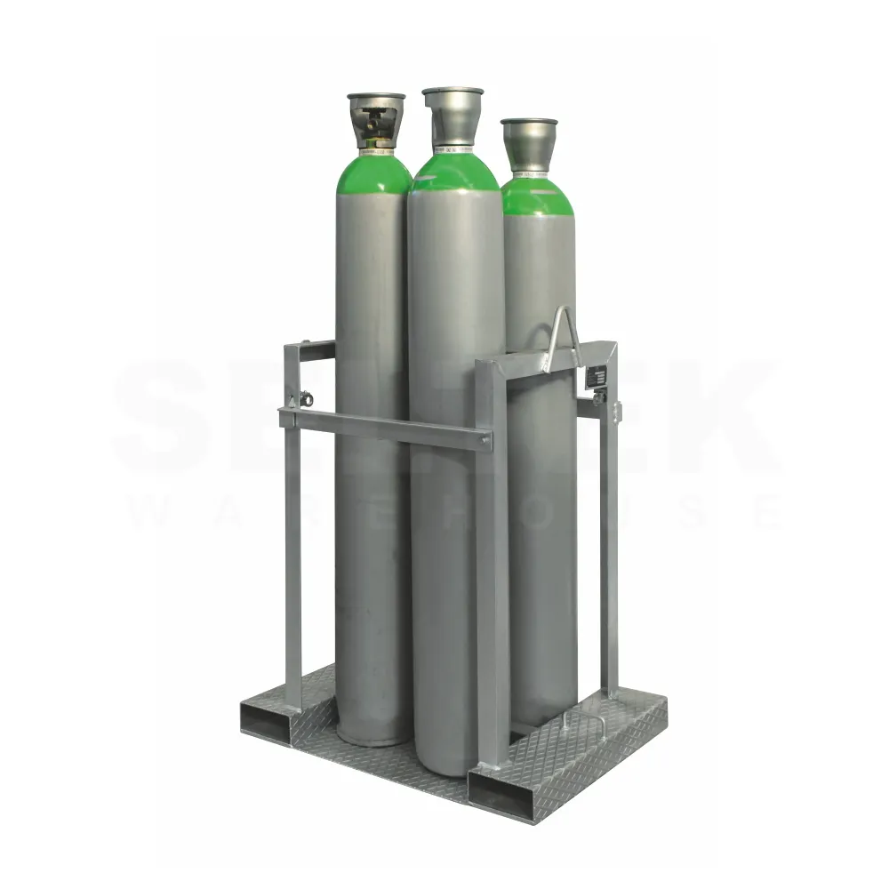 Transport Pallet, For 4 Gas Cylinder