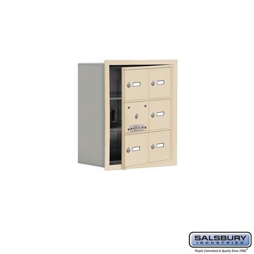 SALSBURY INDUSTRIES 19138-06SRK Cell Phone Storage Locker, 16.25 x 18.75 x 8.75 Inch Size, 3 Door High | CE7FZK