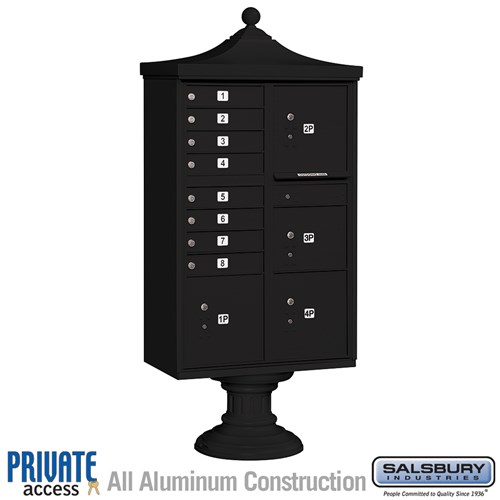 SALSBURY INDUSTRIES 3306R-BLK-P