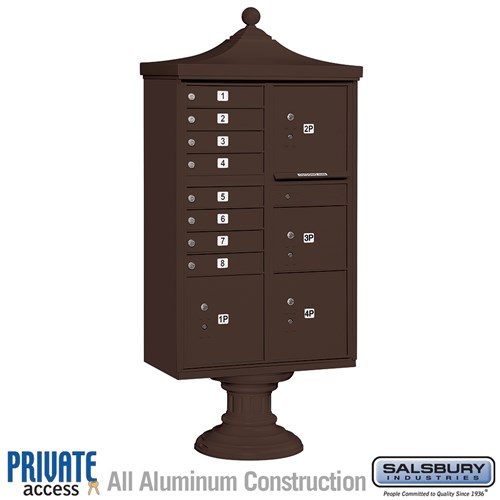 SALSBURY INDUSTRIES 3306R-BRZ-P