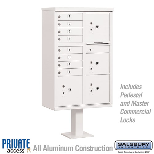 SALSBURY INDUSTRIES 3306WHT-P