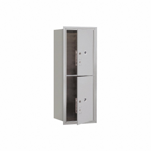 SALSBURY INDUSTRIES 3710S-2PAFU Horizontal Mailbox Pl5 2 Door Aluminium Fl 37-1/2 Inch | AG3HGD 33KX32