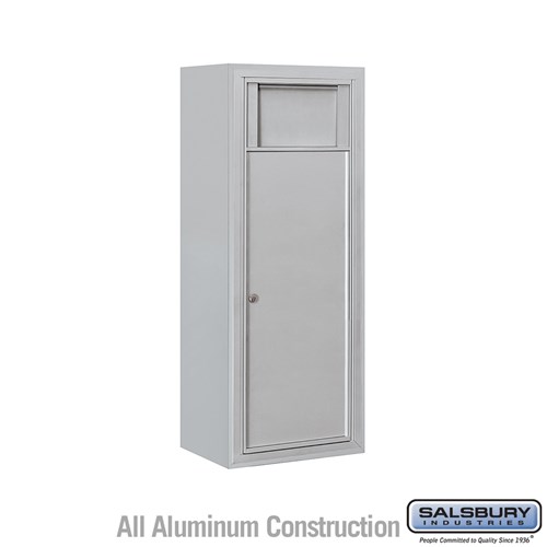 SALSBURY INDUSTRIES 3810S-1BAF Horizontal Receptacle Bin, 17.5 x 38.625 x 17.5 Inch Size, 10 Door High | CE7XXN