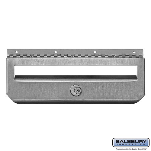 SALSBURY INDUSTRIES 4421 Security Kit, 10 x 0.25 x 3.5 Inch Size, Vertical Style | CE7JND