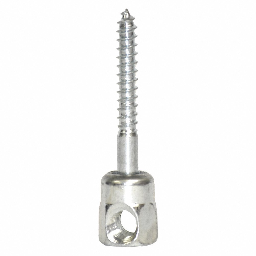 Sammys 3/8-16 X 2” Threaded Rod Hangers For Wood – 25 Pack, Zinc Plated Swivel Anchors 8139957