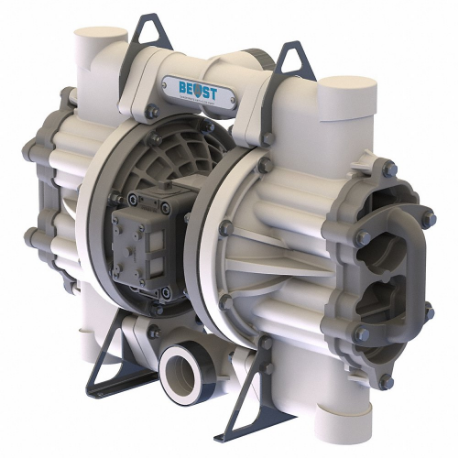 SANDPIPER SPB20FPPB0SS000NR1 Air Operated Double Diaphragm Pump, Air, Polypropylene, Bolt, 2 Inch Fluid Connection Size | CT9TBL 804HK7