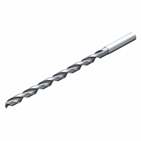 Extra Long Drill Bit, 5/32 Inch Size, 15/64 Inch Shank Dia, 2 5/8 In