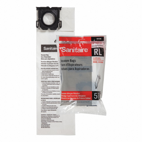 SANITAIRE 68104-10 Vacuum Bag | CT9WQA 54EP20
