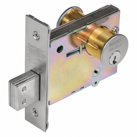 Deadbolt, 1, Satin Chrome, La, Different