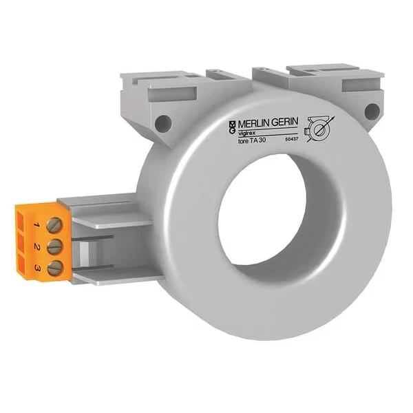 SCHNEIDER ELECTRIC 50437 Ground Fault Sensor, Toroid, 30 mm, 65A | CY6ZXV