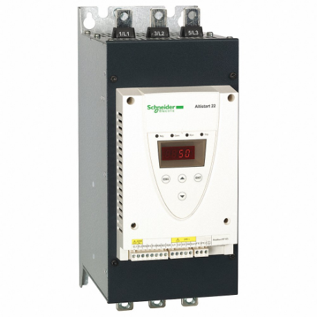 SCHNEIDER ELECTRIC ATS22C11Q Soft Start, 230 To 440V Ac, 110 A Output Current | CU2DVF 55WJ90