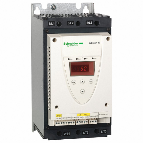 SCHNEIDER ELECTRIC ATS22D62Q Soft Start, 230 To 440V Ac, 62 A Output Current | CU2DVR 55WN30