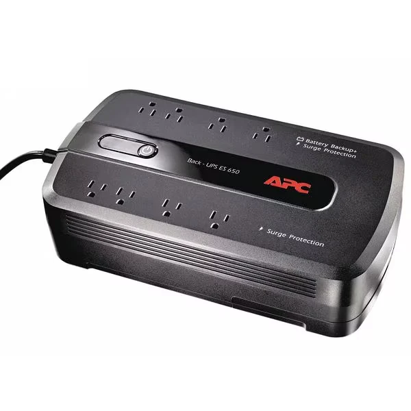 Battery Backup Power, 8 Outlets, 650VA