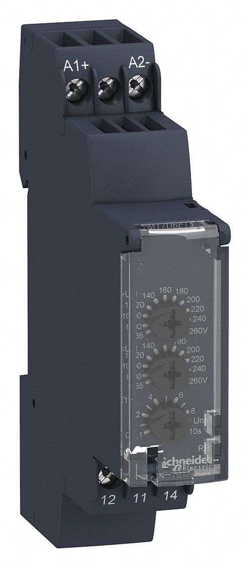 SCHNEIDER ELECTRIC RM17UBE15 Single Phase Relay 250V 5 Amp Rm17 | AJ2DPN 48P929
